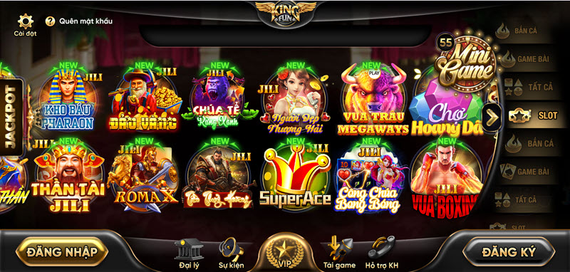 Kingfun có tỷ lệ nổ hũ cao hơn các đối thủ không