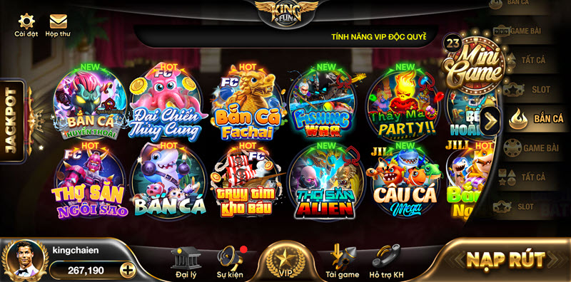 hướng dẫn bắn cá online